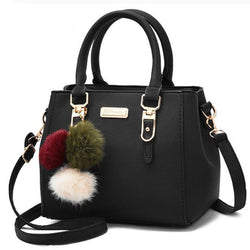 Luxury Handbag Women Bags Women Hairball Shoulder Bag - El Descuento Tienda