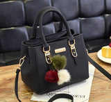 Luxury Handbag Women Bags Women Hairball Shoulder Bag - El Descuento Tienda