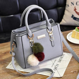 Luxury Handbag Women Bags Women Hairball Shoulder Bag - El Descuento Tienda