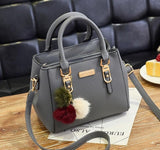 Luxury Handbag Women Bags Women Hairball Shoulder Bag - El Descuento Tienda