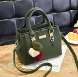 Luxury Handbag Women Bags Women Hairball Shoulder Bag - El Descuento Tienda