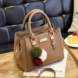 Luxury Handbag Women Bags Women Hairball Shoulder Bag - El Descuento Tienda